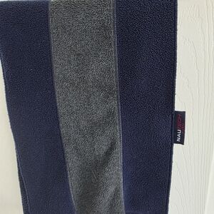 Nautica Navy and Gray Scarf